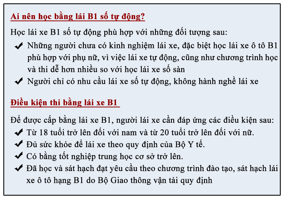 Tong-quan-ve-giay-phep-lai-xe-b1-h2 điều kiện thi bằng lái xe b1
