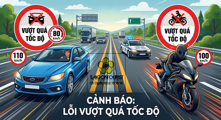 lỗi vượt quá tốc độ